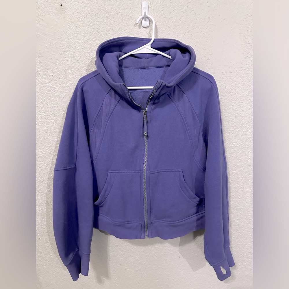Lululemon Scuba Oversized Fullzip M/L Dark Lavender